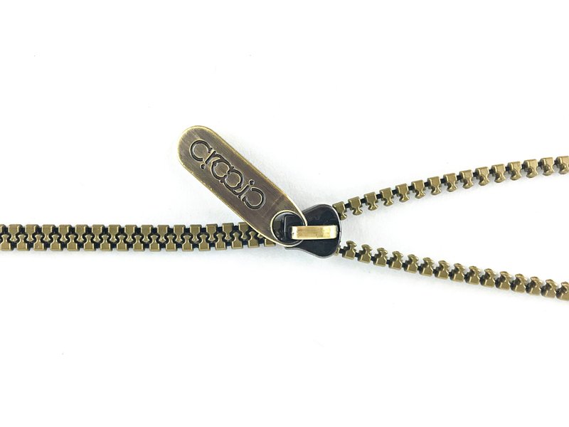 【青古】万用挂链 - 项链 - 塑料 卡其色