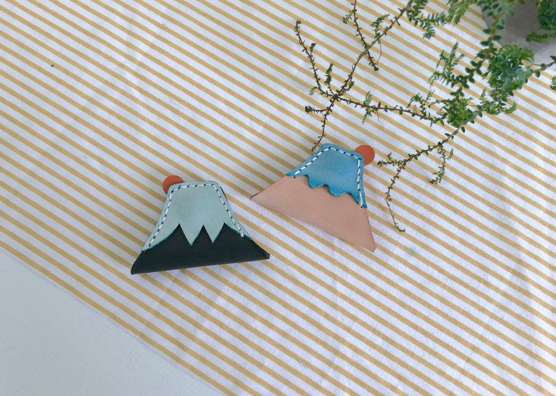 日出富士山卷线器 - 其他 - 真皮 绿色