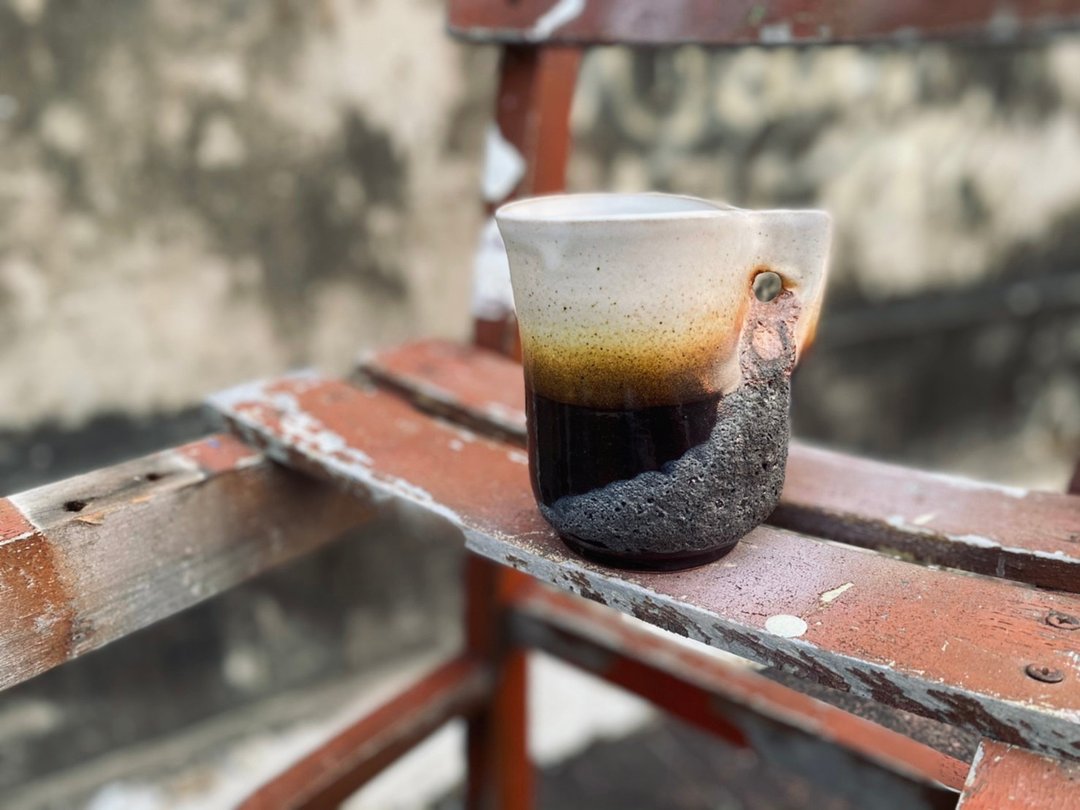 次级商品-岩岩质感手作陶瓷杯 - 其他杯子 - 陶 多色