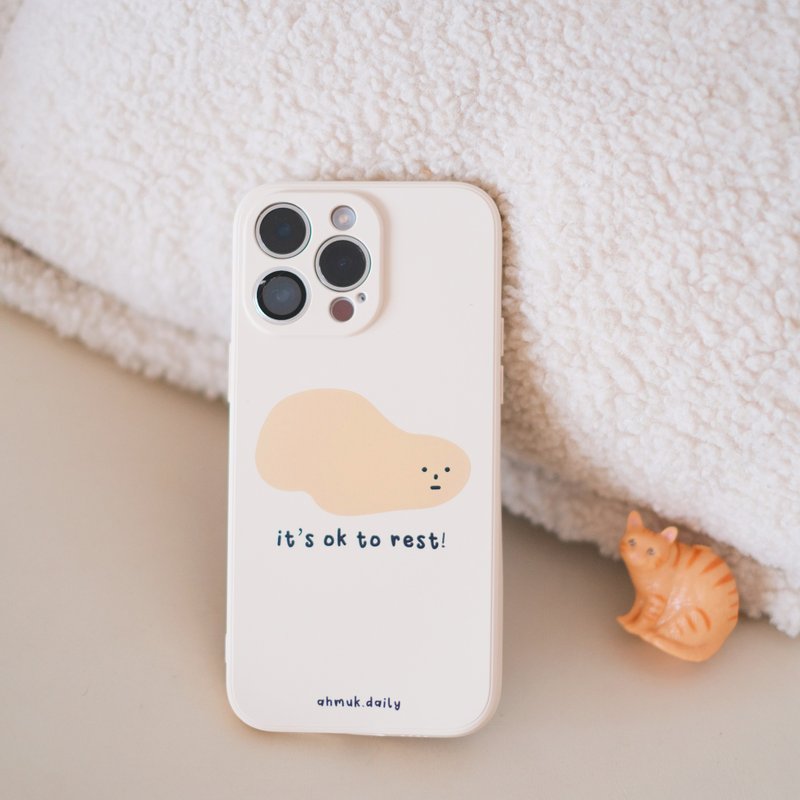 懒洋洋想休息的蛋黄 硅胶 手机壳/电话壳 | 阿木日常 - 手机壳/手机套 - 塑料 