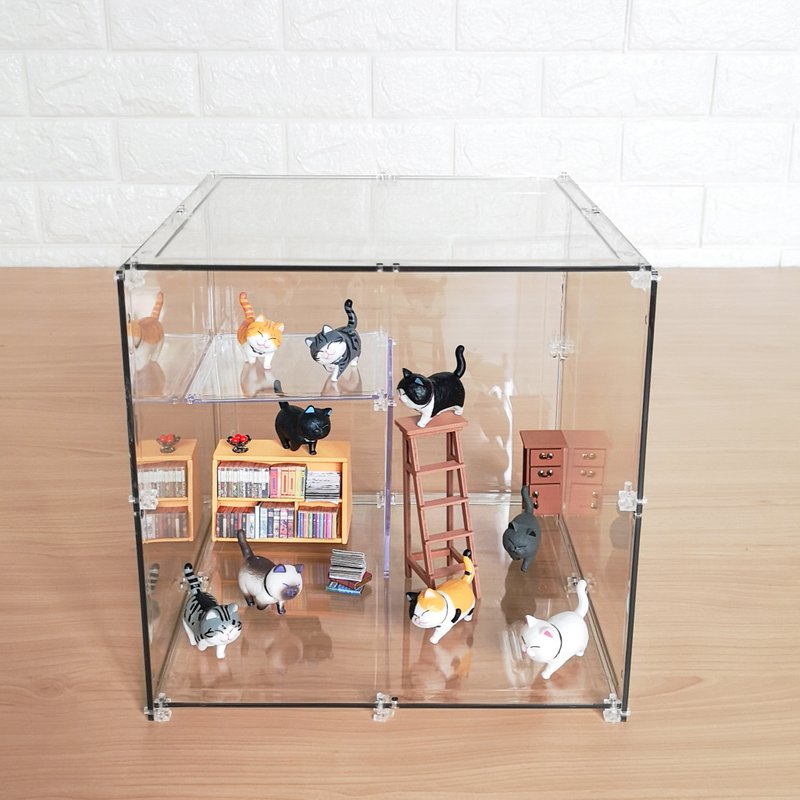 百变收纳展示盒-大尺寸 - 收纳用品 - 塑料 透明