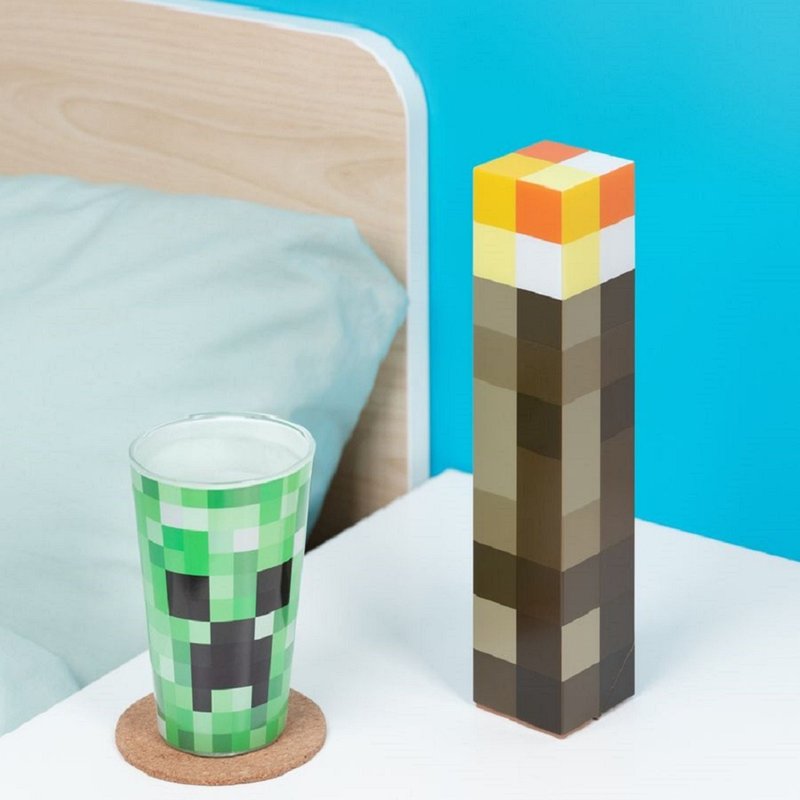 【Minecraft】像素火炬小夜灯 - 灯具/灯饰 - 塑料 多色