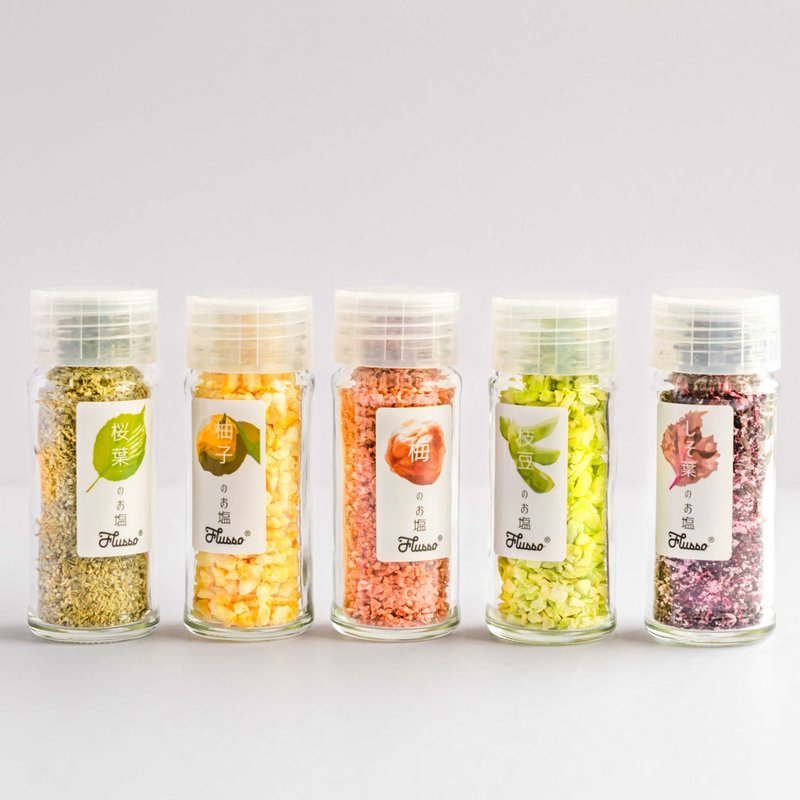 蔬菜盐【居家套装】由天然蔬菜和有机盐制成的全新调味品 - 酱料/调味料 - 新鲜食材 多色