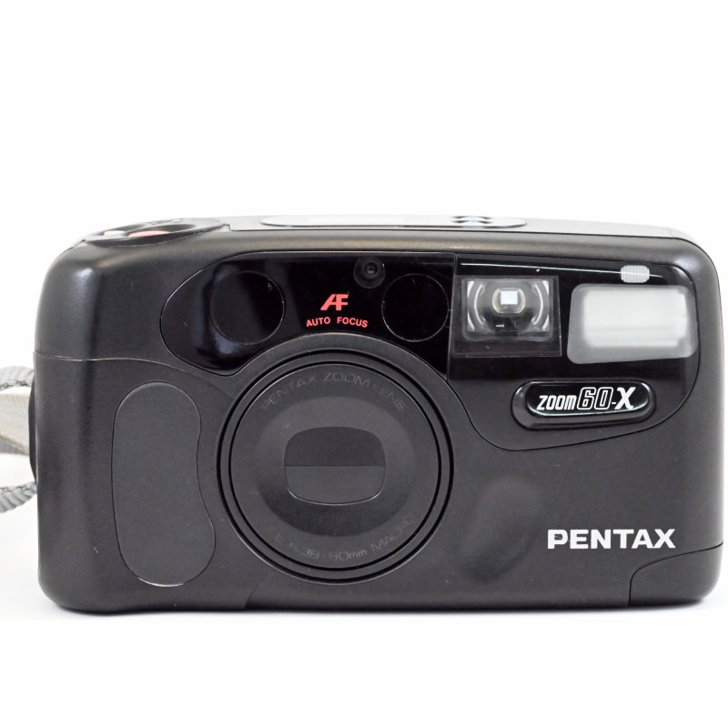 复古操作项目 PENTAX ZOOM60-X 胶卷小相机 35-70mm - 相机 - 塑料 