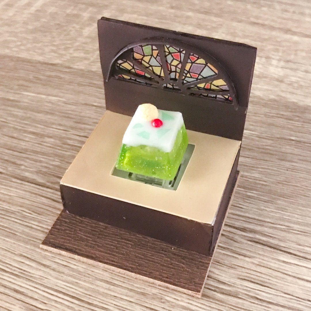 适用于 Cherry mx switch 的 Melon soda 键帽 - 电脑配件 - 树脂 绿色