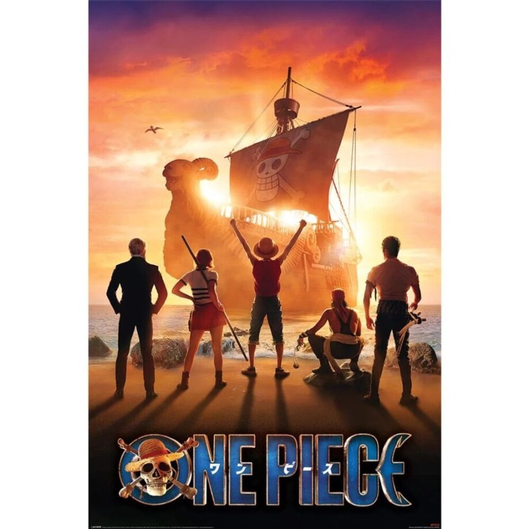 【ONE PIECE】真人版-启航-进口海报 - 海报/装饰画/版画 - 纸 橘色