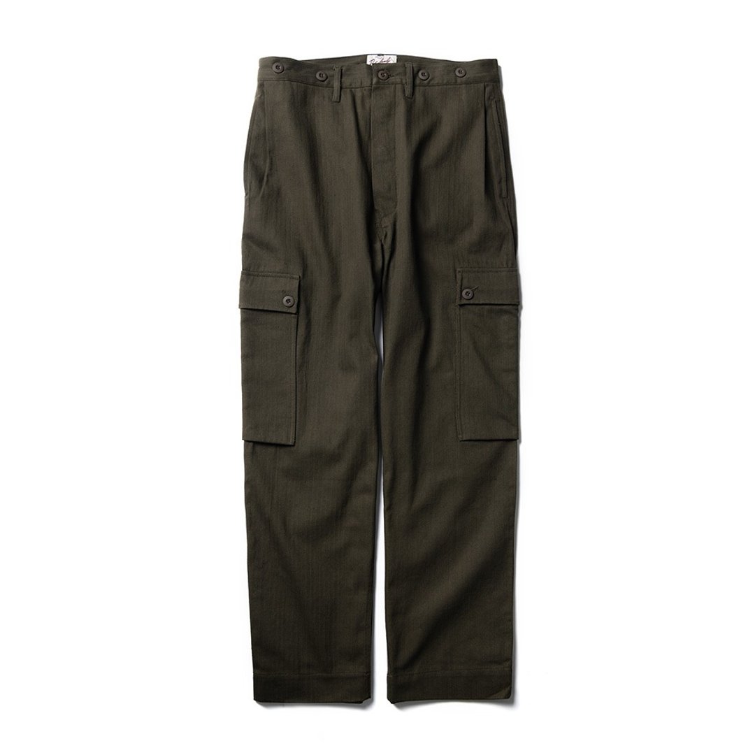 Hunting Trousers - 橄榄 Olive - 男士长裤 - 棉 