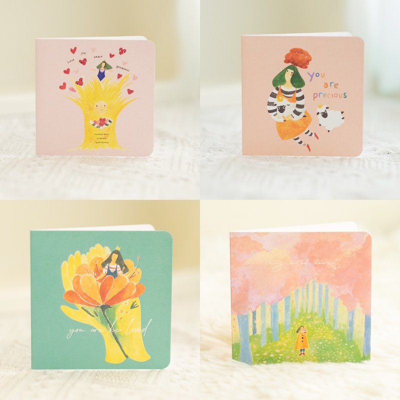 祝福 万用卡片_4入套组 附信封 - 卡片/明信片 - 纸 