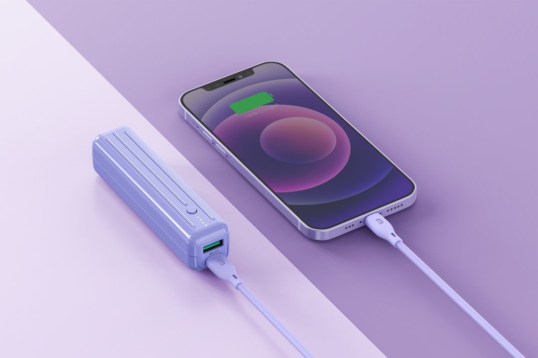 Zendure | SuperMini 5K 精品系口红尺寸 PD 快充行动电源 - 充电宝/传输线 - 塑料 银色