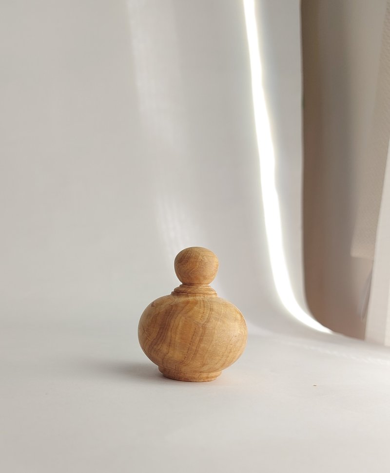 【桧木聚宝盆小巧品】台湾桧木 居家/办公/开运聚财/ - 摆饰 - 木头 