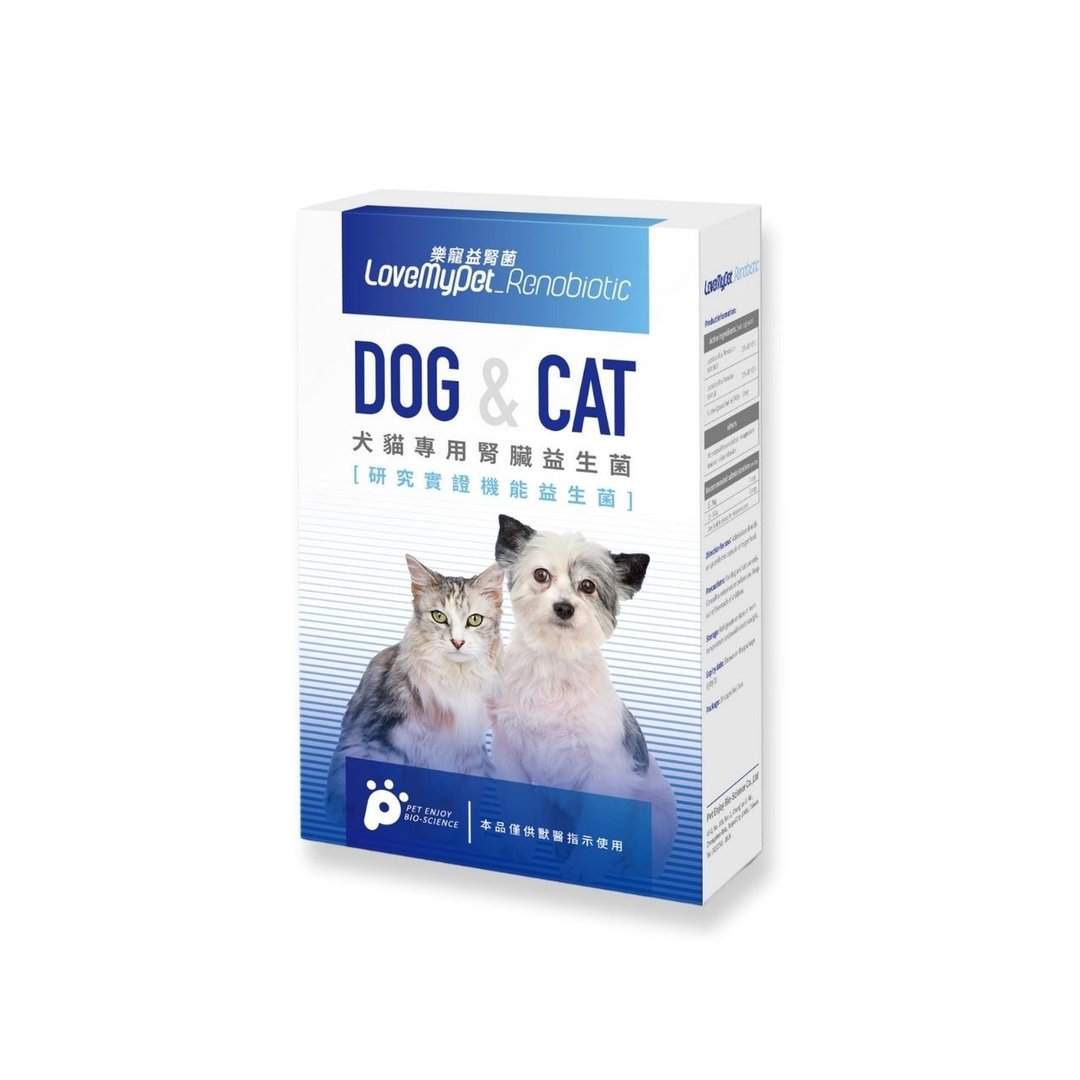 犬猫保健 LoveMyPet乐宠-益肾菌  犬猫专用肾脏益生菌 30颗/罐*2 - 其他 - 浓缩/萃取物 