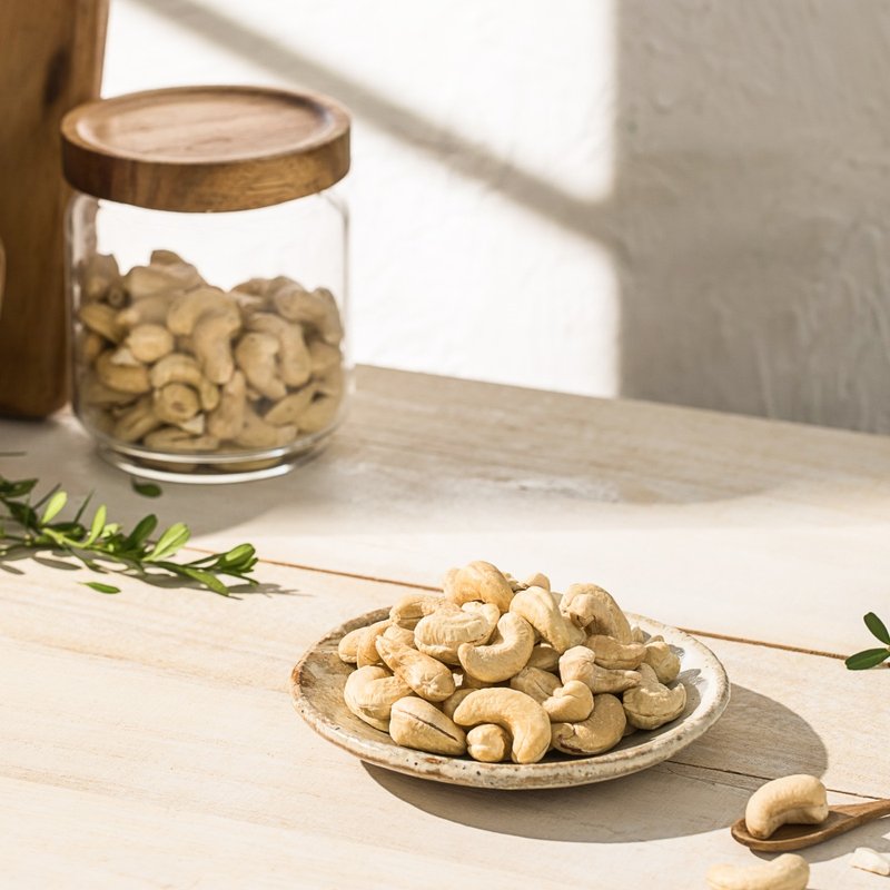 顶级原味腰果 (200公克/袋) - 坚果 - 新鲜食材 卡其色