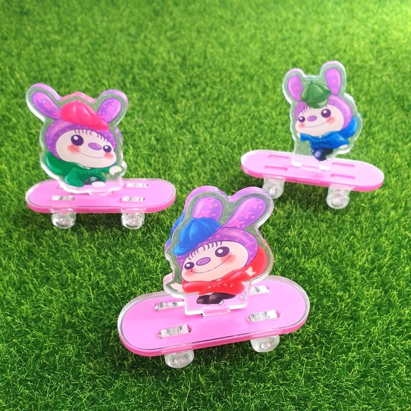 【幸运紫娃】滑板小子幸运立牌  | 饭友 - 玩偶/公仔 - 压克力 多色