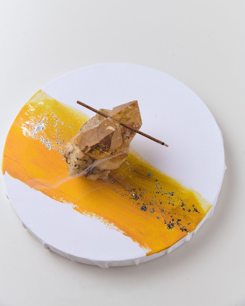 查克拉系列黄标线香 扩香 送礼 香氛 - 香薰/精油/线香 - 其他材质 黄色