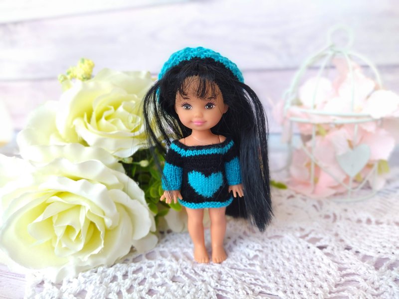 Kelly doll clothes - Shelly clothes - Barbie clothes - 玩具/玩偶 - 竹 多色
