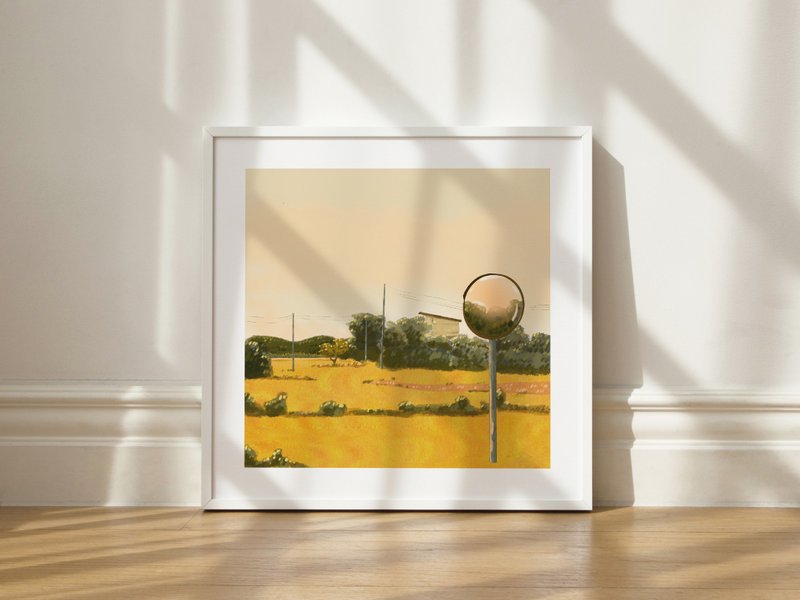 纸上绘画 - 墙贴/壁贴 - 纸 