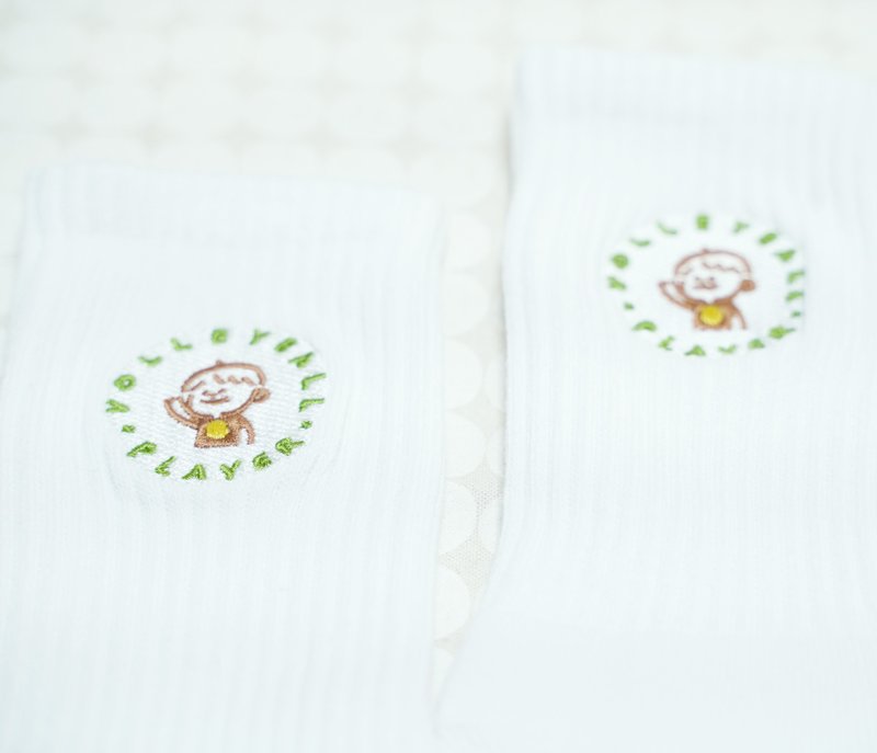 VOLLEYBALL PLAYER - 排球袜 - 袜子 - 棉．麻 绿色