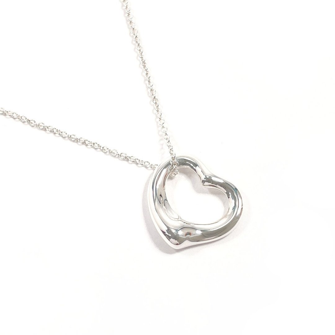 【日本直送 二手美品】蒂芙尼 TIFFANY&Co. 项链 经典心形 艾尔莎·佩蒂 银 925 饰品 - 项链 - 纯银 银色