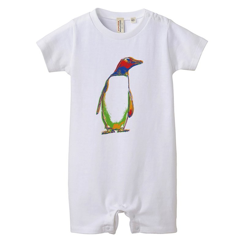 Baby rompers / graphic penguin - 其他 - 棉．麻 白色