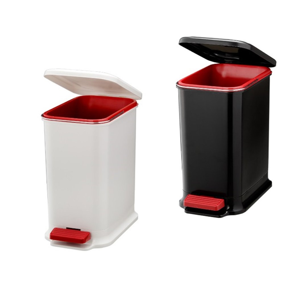 日本RISU(URBANO系列)北欧风脚踏式垃圾桶 13L - 垃圾桶 - 塑料 