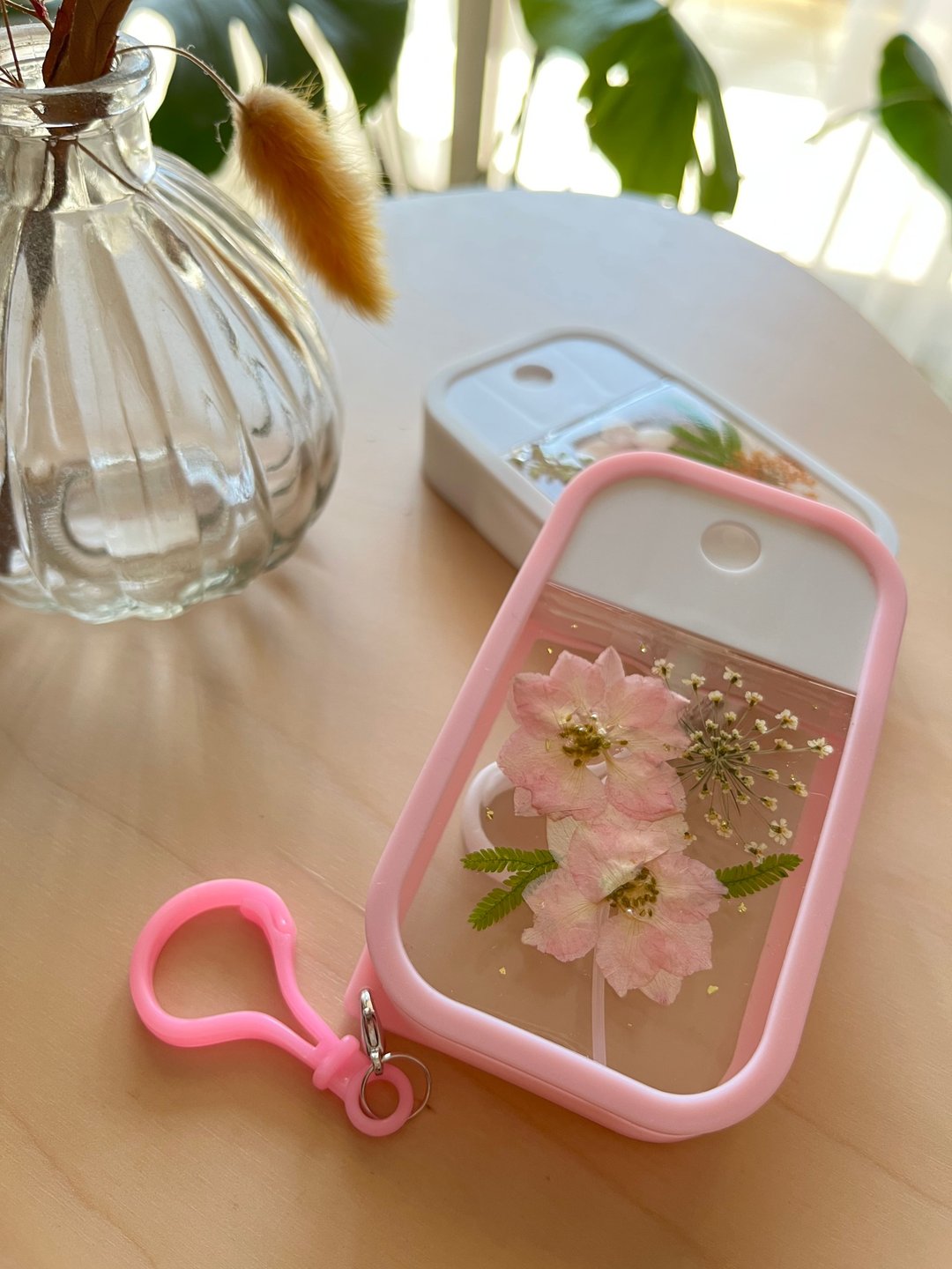 原创 押花酒精瓶x喷雾瓶 押花 干燥花 婚礼礼品 婚礼小物 - 吊饰 - 塑料 