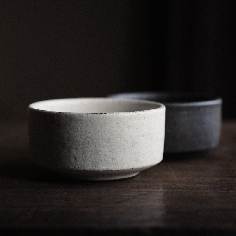 小茶钵  踏雪 - 碗 - 陶 