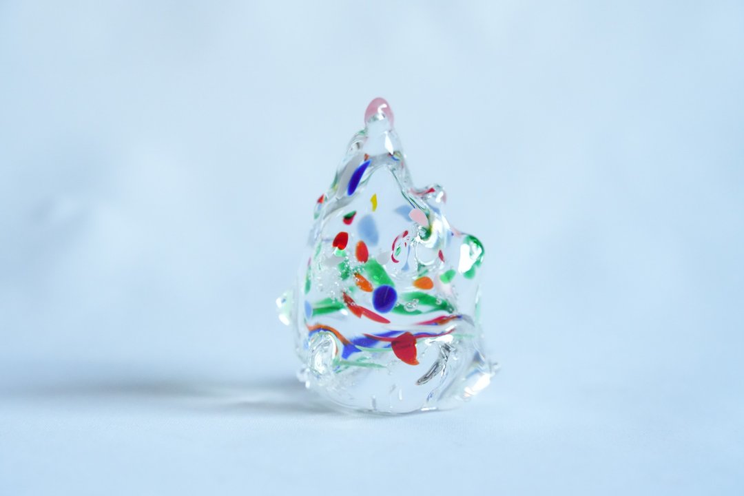 glass christmas tree/1 - 摆饰 - 玻璃 透明