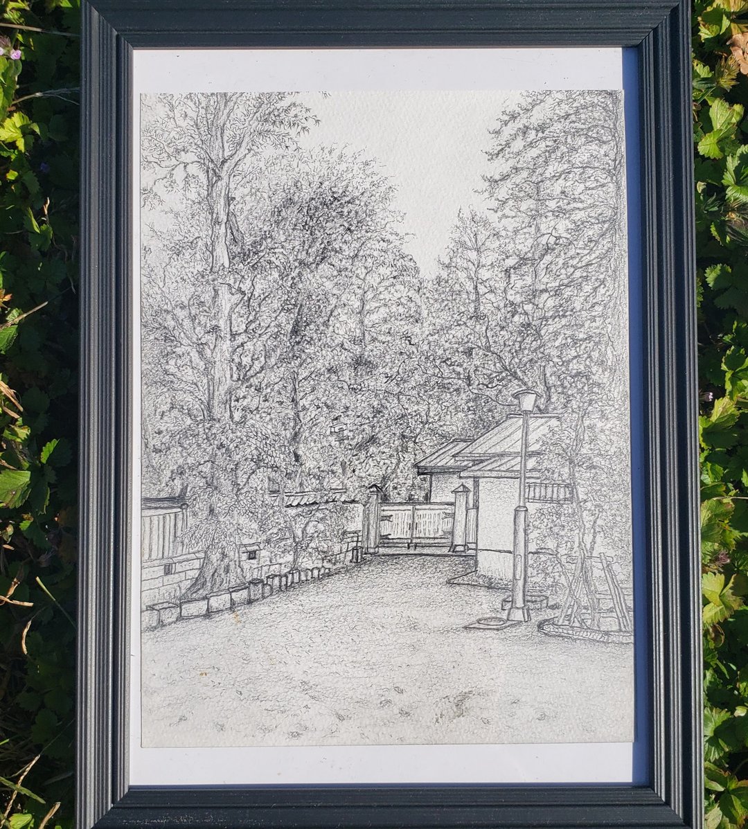 Pencil painting - 海报/装饰画/版画 - 纸 白色