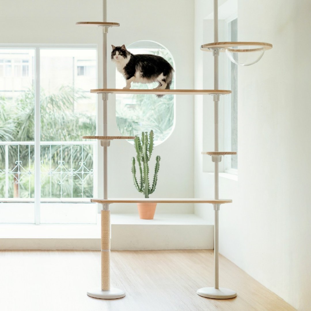 【新品上架】木质系猫跳台 精选款 - 抓板/跳台 - 木头 卡其色