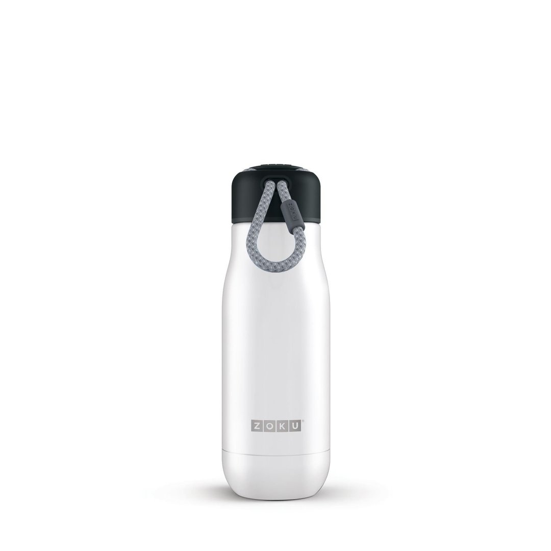 ZOKU 不锈钢真空保温瓶水樽 350ml - 珍珠白 - 水瓶/水壶 - 不锈钢 白色