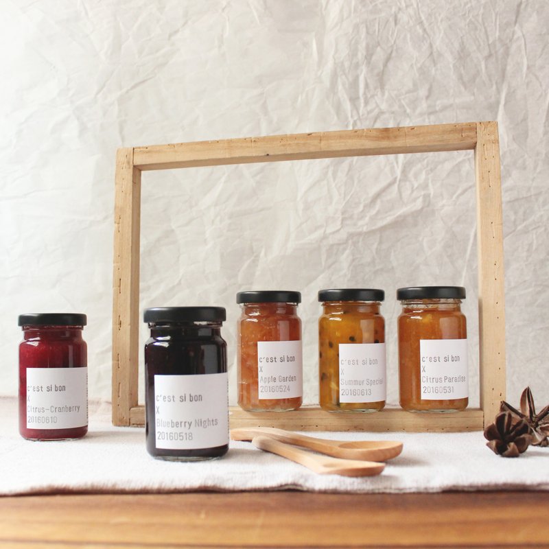Goody Bag - 手作果酱五罐组{周年庆限量台湾包邮福袋} - 果酱/抹酱 - 新鲜食材 