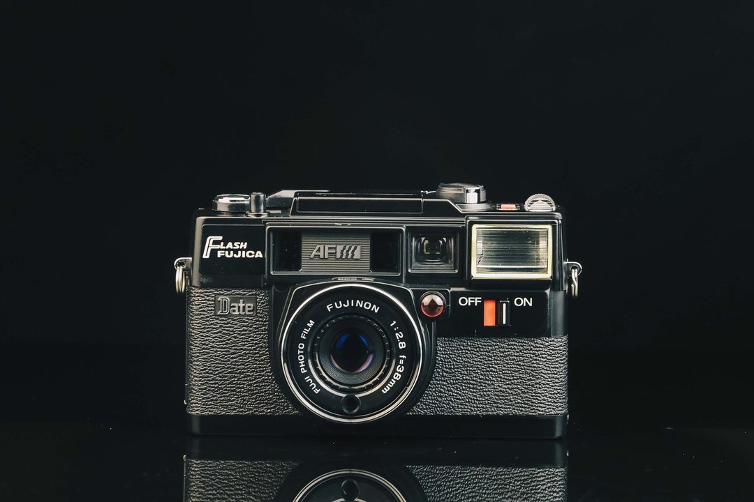 FUJICA FLASH AF DATE #2721 #135底片相机 - 相机 - 其他金属 黑色