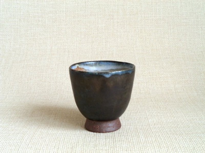 茶杯黑釉A - 咖啡杯/马克杯 - 陶 黑色