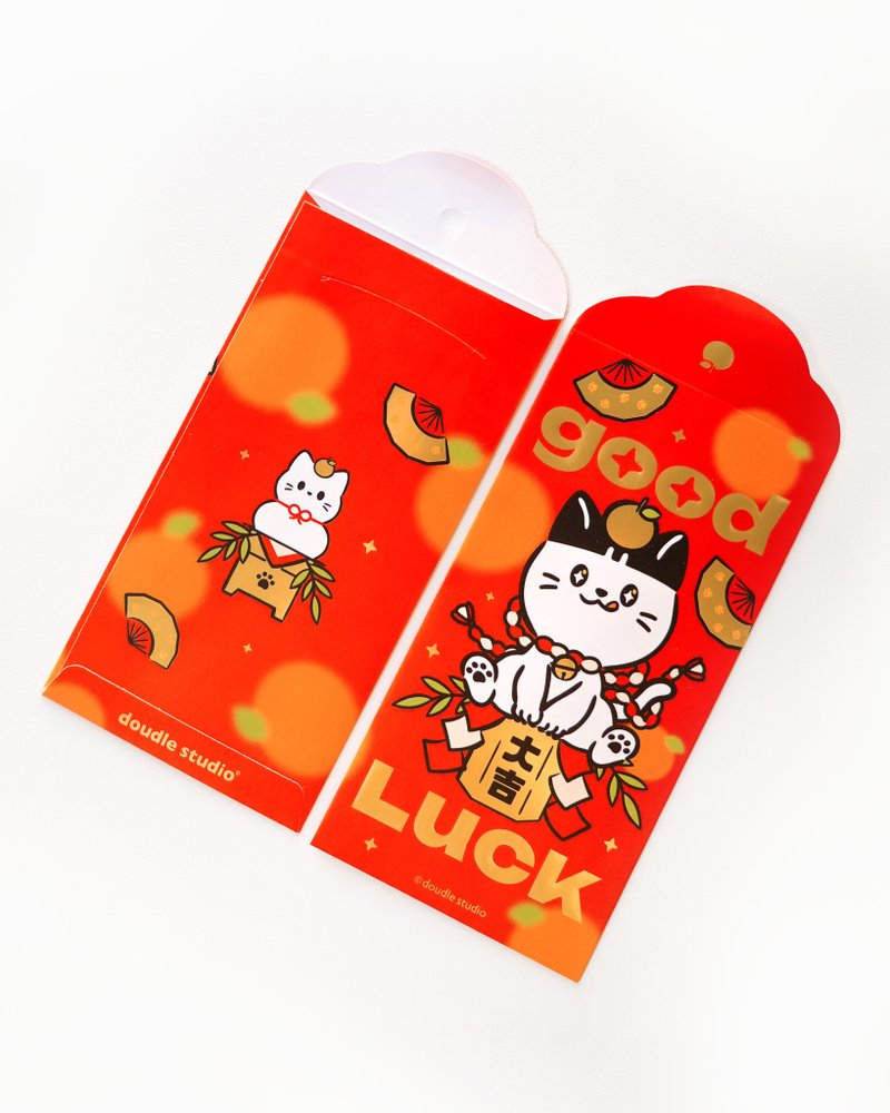 【快速出货】2026新年马年烫金春联挥春 - 大吉喵喵款 - 红包/春联 - 纸 红色