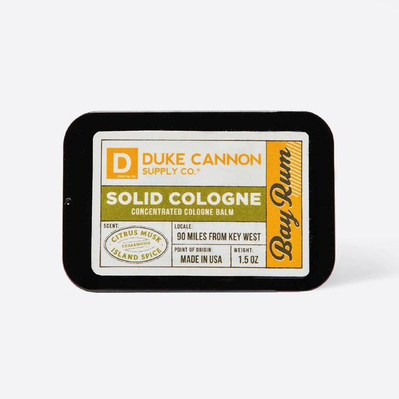Duke Cannon 月桂兰姆有机固态古龙水 - 香水/香膏 - 植物．花 白色