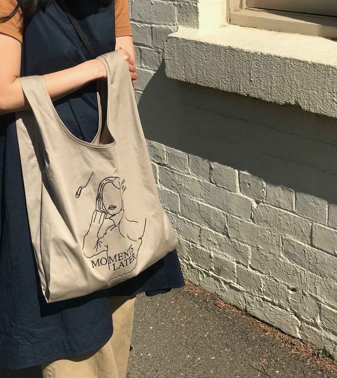 seasonal bag: moments later - 手提包/手提袋 - 棉 