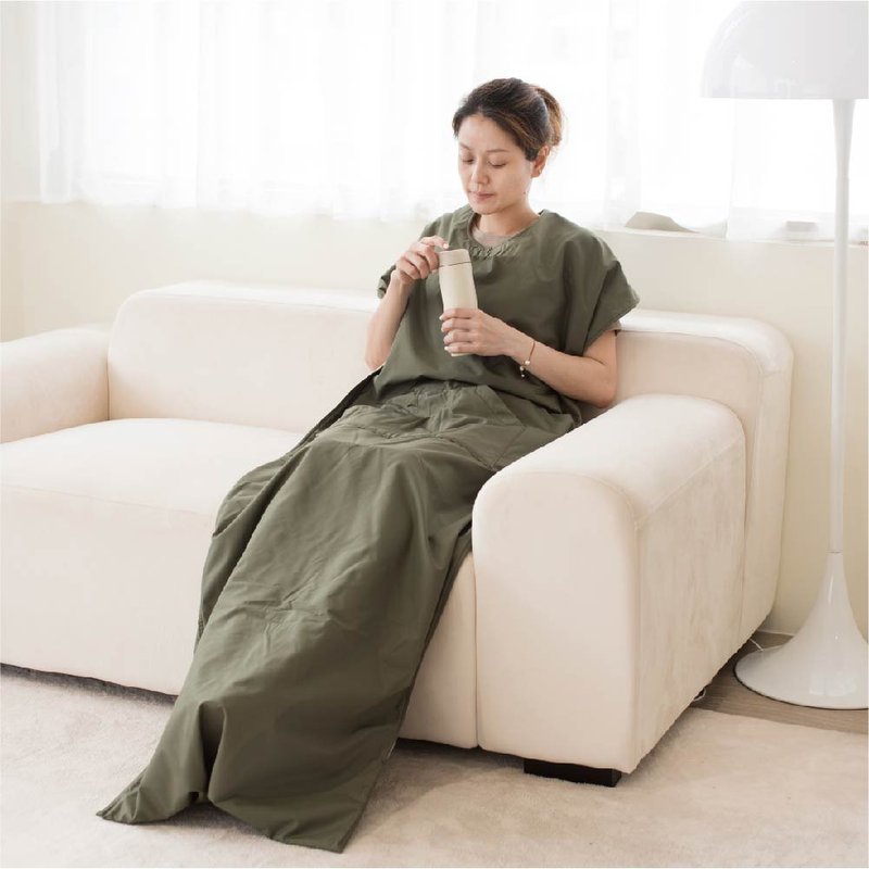 石墨烯防泼水保暖毯(加长版) - 被子/毛毯 - 聚酯纤维 蓝色