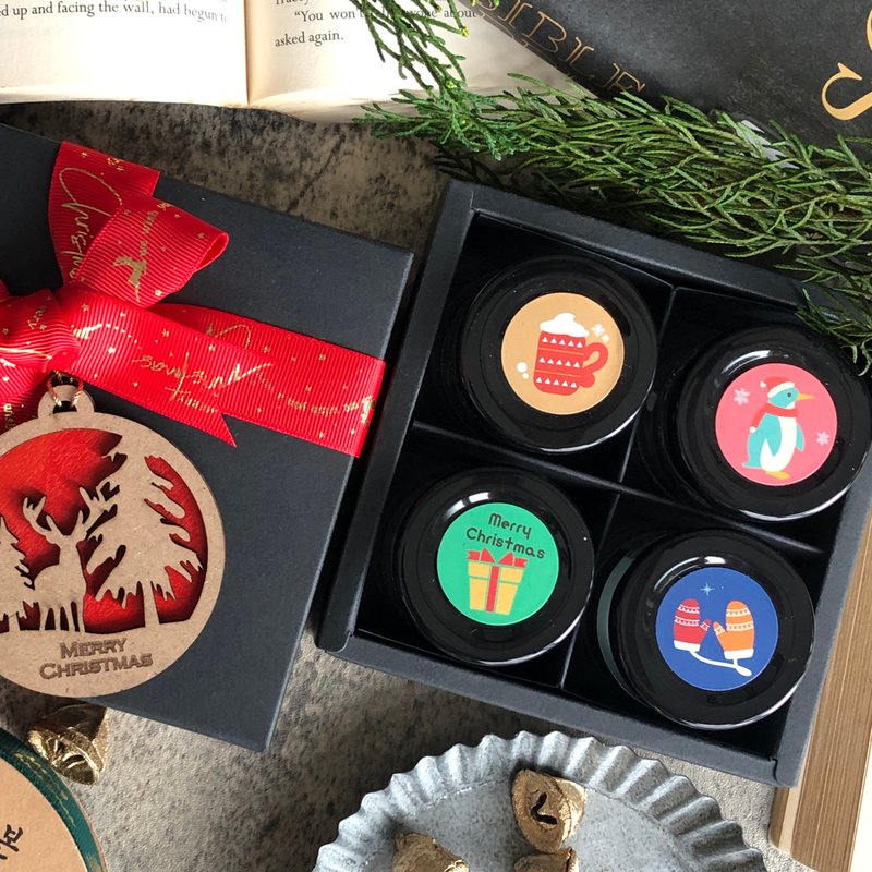 交换礼物【四入手工果酱组】圣诞礼物  圣诞节 - 果酱/抹酱 - 新鲜食材 