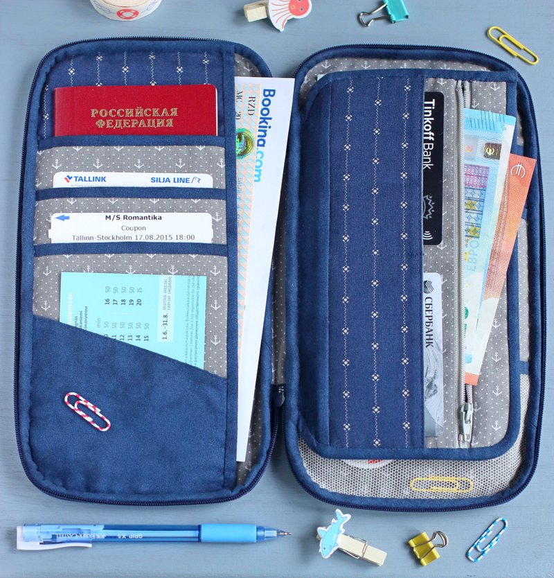 PDF Travel Organizer Maxi Sewing Pattern - 手工艺教程/工具书 - 其他材质 