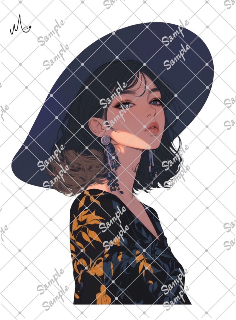 原创人物贴纸 - 贴纸 - 纸 