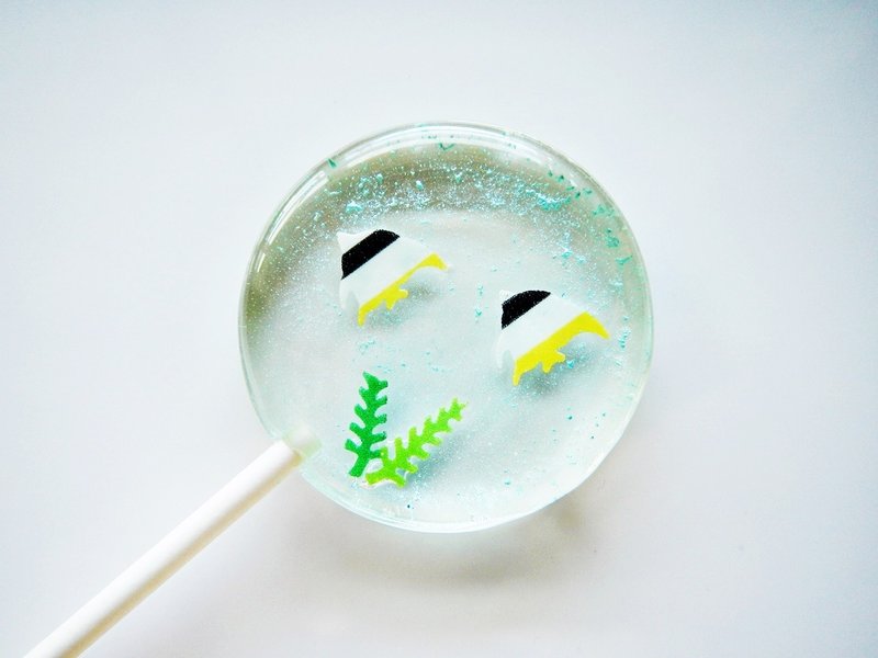 创意棒棒糖-悠游 (5支/盒) - 零食/点心 - 新鲜食材 蓝色