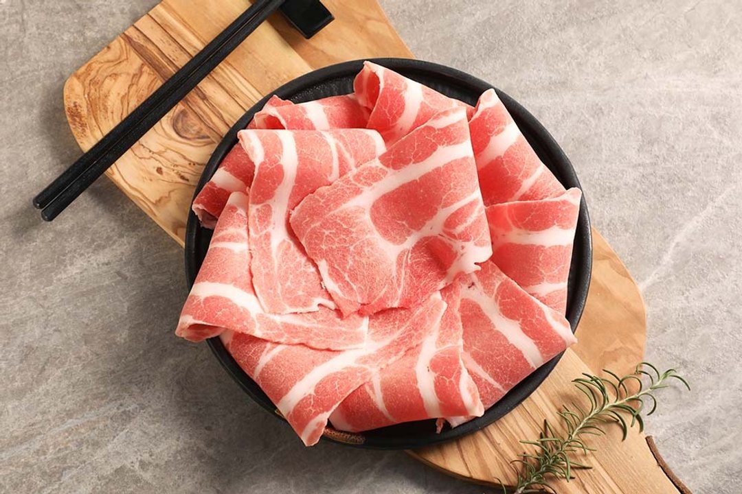 台湾极黑豚梅花火锅片 200g+/-5% - 其他 - 新鲜食材 红色