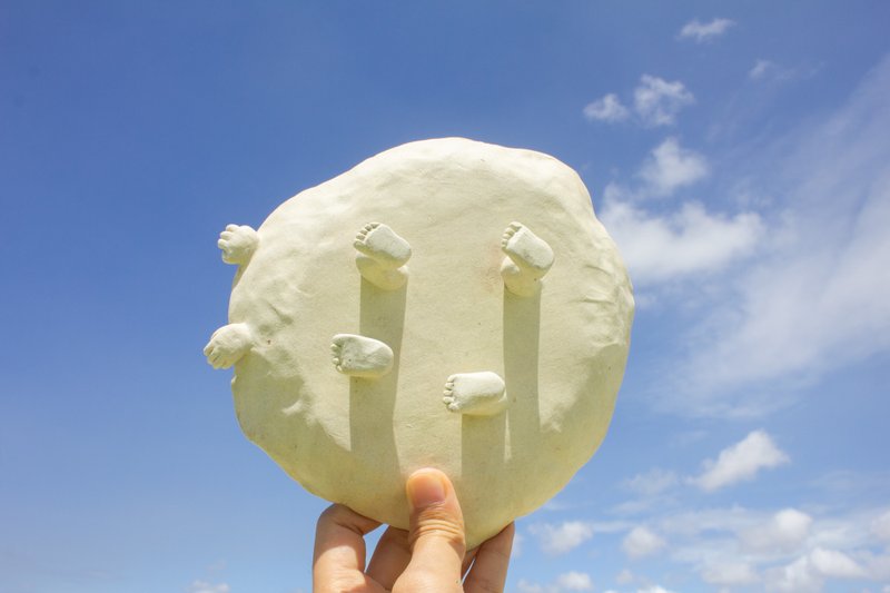 四脚兽陶瓷盘、盆器、果盘、礼物 - 花瓶/陶器 - 陶 