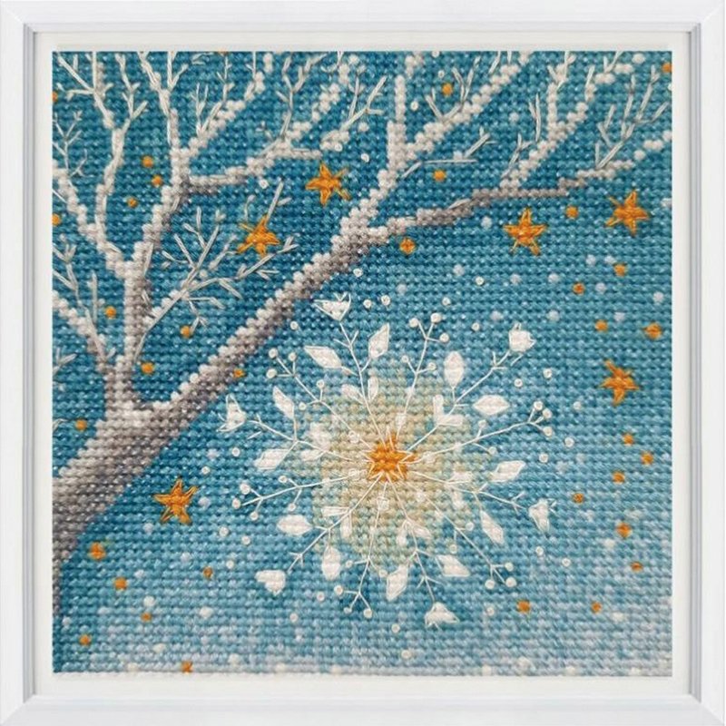 C381 - RTO 十字绣材料包 - 雪之饰 - 编织/刺绣/羊毛毡/裁缝 - 其他材质 