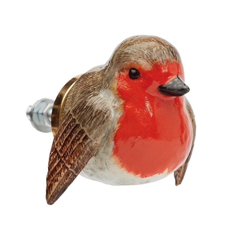 AndMary 门把-知更鸟 礼盒装  Robin  Doorknob - 其他 - 瓷 红色