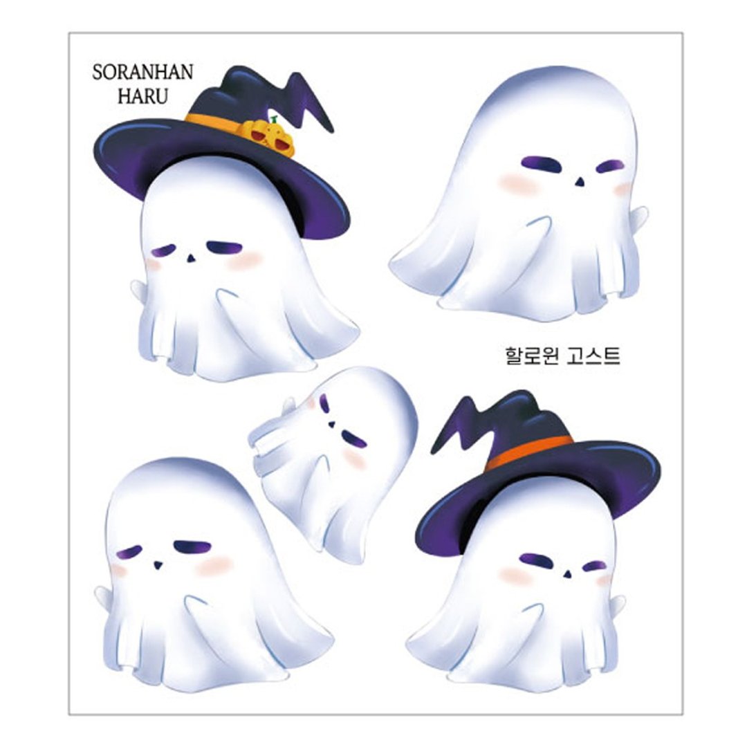 Halloween ghost (soranhan haru) - 贴纸 - 纸 