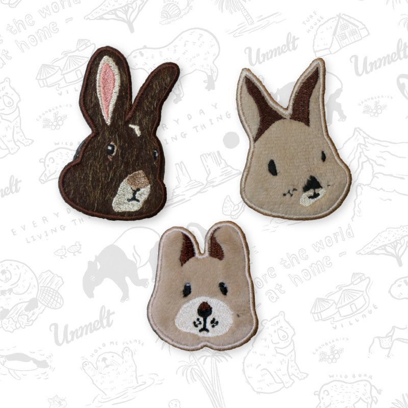 Wild Griptok / Phonegrip / Rabbit / Bunny - 手机座/防尘塞 - 其他材质 白色