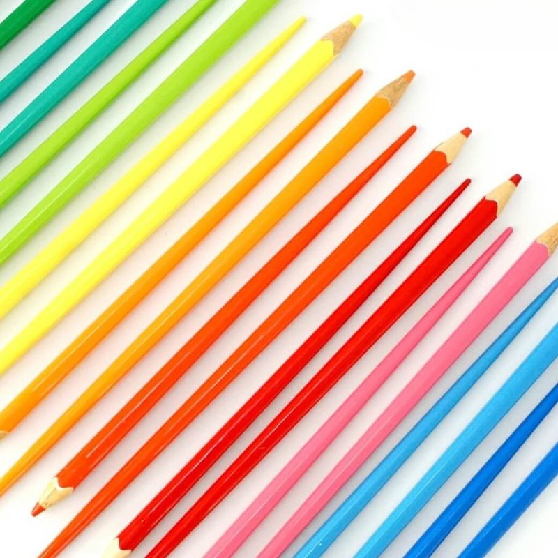 日本制 色铅笔造型 筷子 18cm S size 餐具 筷子 环保餐具 筷架 - 筷子/筷架 - 木头 多色