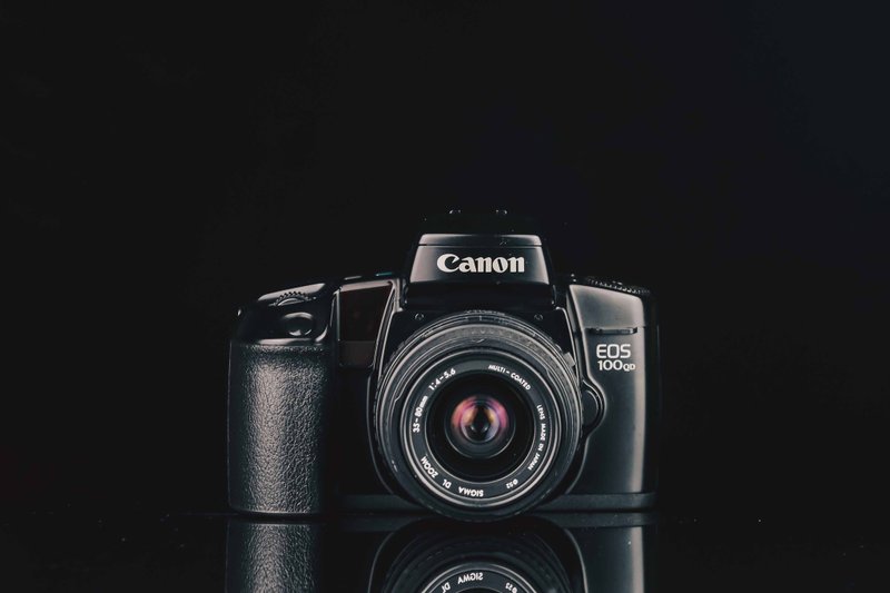 Canon EOS 100QD+SIGMA 35-80mm F=4-5.6 #7050 #135底片相机 - 相机 - 其他金属 黑色