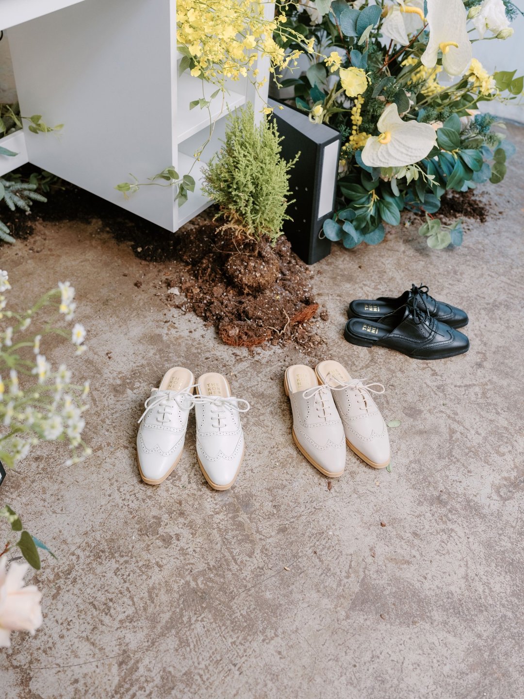 香港品牌 Kenya Wingtip Slippers 拖鞋 黑色 - 女款休闲鞋 - 环保材料 黑色